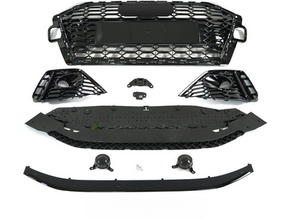 💫ART.5969 PARAURTI ANTERIORE SPORT STYLE PDC per AUDI A4 B9 2020-2024💫