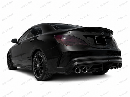 💫ART.2112 DIFFUSORE PER MERCEDES BENZ CLA W117 2013-17 GREZZO LOOK TUNING💫