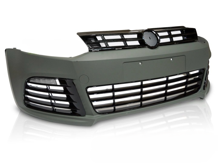 💫ART.7742 Paraurti Anteriore Stile R adatto per VW POLO 6R 2009-2017💫