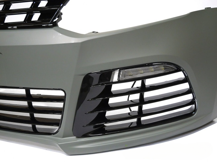 💫ART.7742 Paraurti Anteriore Stile R adatto per VW POLO 6R 2009-2017💫