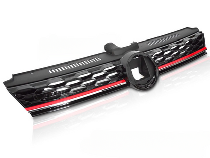 💫ART.7235 GRIGLIA SPORTIVA ACC con "LINEA ROSSA" per VW GOLF 7 17-19💫