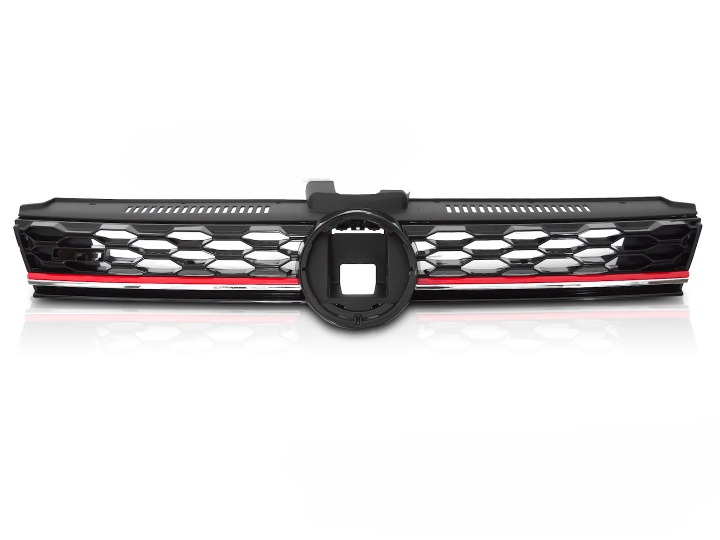 💫ART.7235 GRIGLIA SPORTIVA ACC con "LINEA ROSSA" per VW GOLF 7 17-19💫
