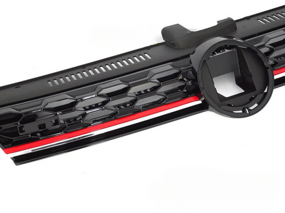 💫ART.7235 GRIGLIA SPORTIVA ACC con "LINEA ROSSA" per VW GOLF 7 17-19💫
