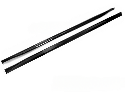 💫ART.7236 MINIGONNE LATERALI SPORTIVE NERO LUCIDO per VW GOLF 8 19-24💫