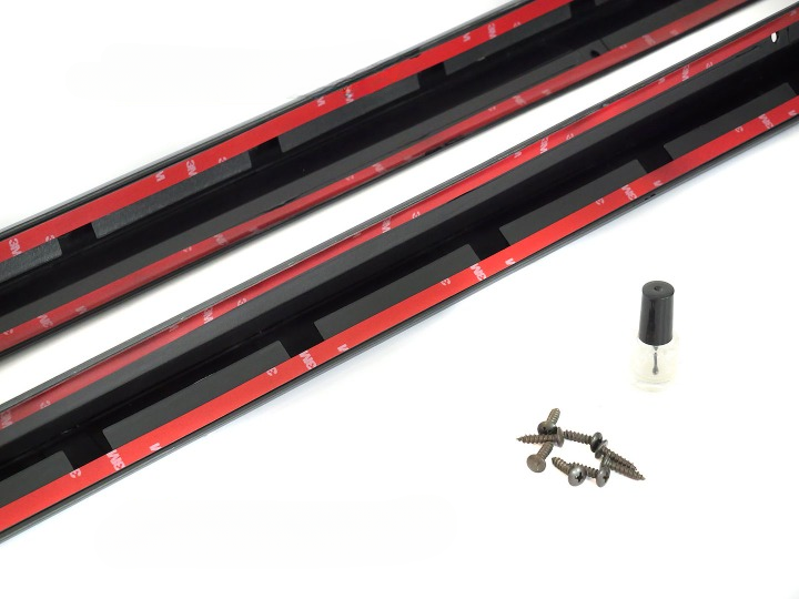 💫ART.7236 MINIGONNE LATERALI SPORTIVE NERO LUCIDO per VW GOLF 8 19-24💫