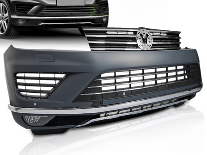 💫ART.7237 Paraurti Anteriore SPORTIVO per VW TOUAREG II 2014-2018💫