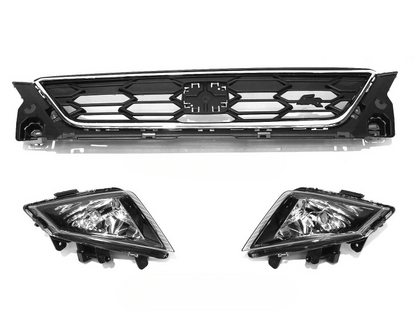💫ART.7598 Paraurti Anteriore Sportivo per SEAT IBIZA V 6F HATCHBACK 17-21💫