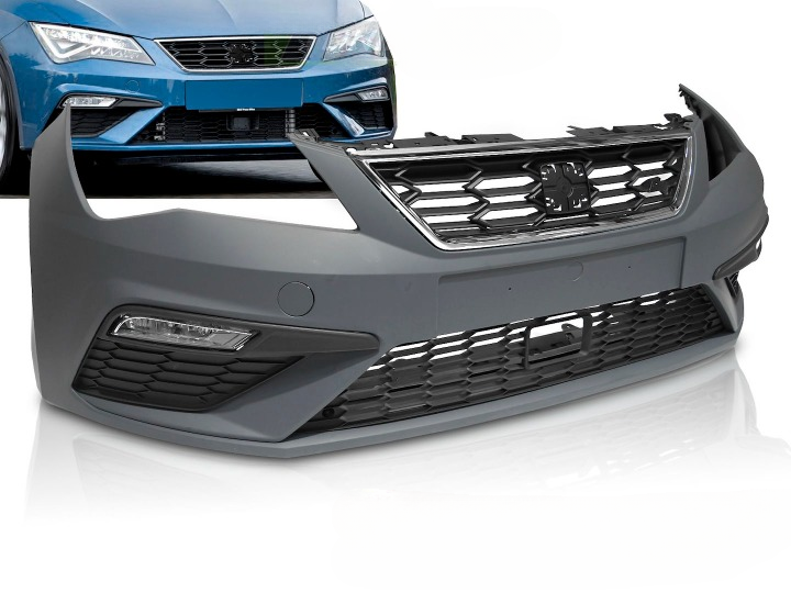 💫ART.7558 Paraurti Anteriore SPORTIVO per SEAT LEON III 5F 2017-2020💫