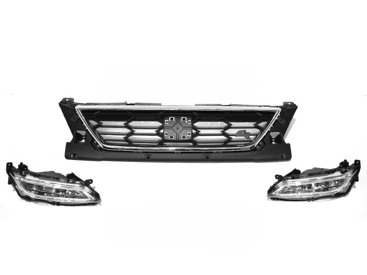 💫ART.7558 Paraurti Anteriore SPORTIVO per SEAT LEON III 5F 2017-2020💫