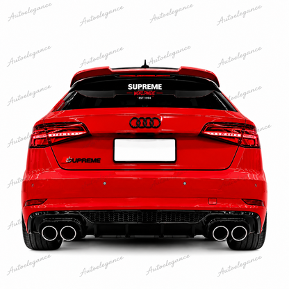 🔥ART.4836 DIFFUSORI ADATTO PER AUDI A3 SPORTBACK 2016-2020 🔥
