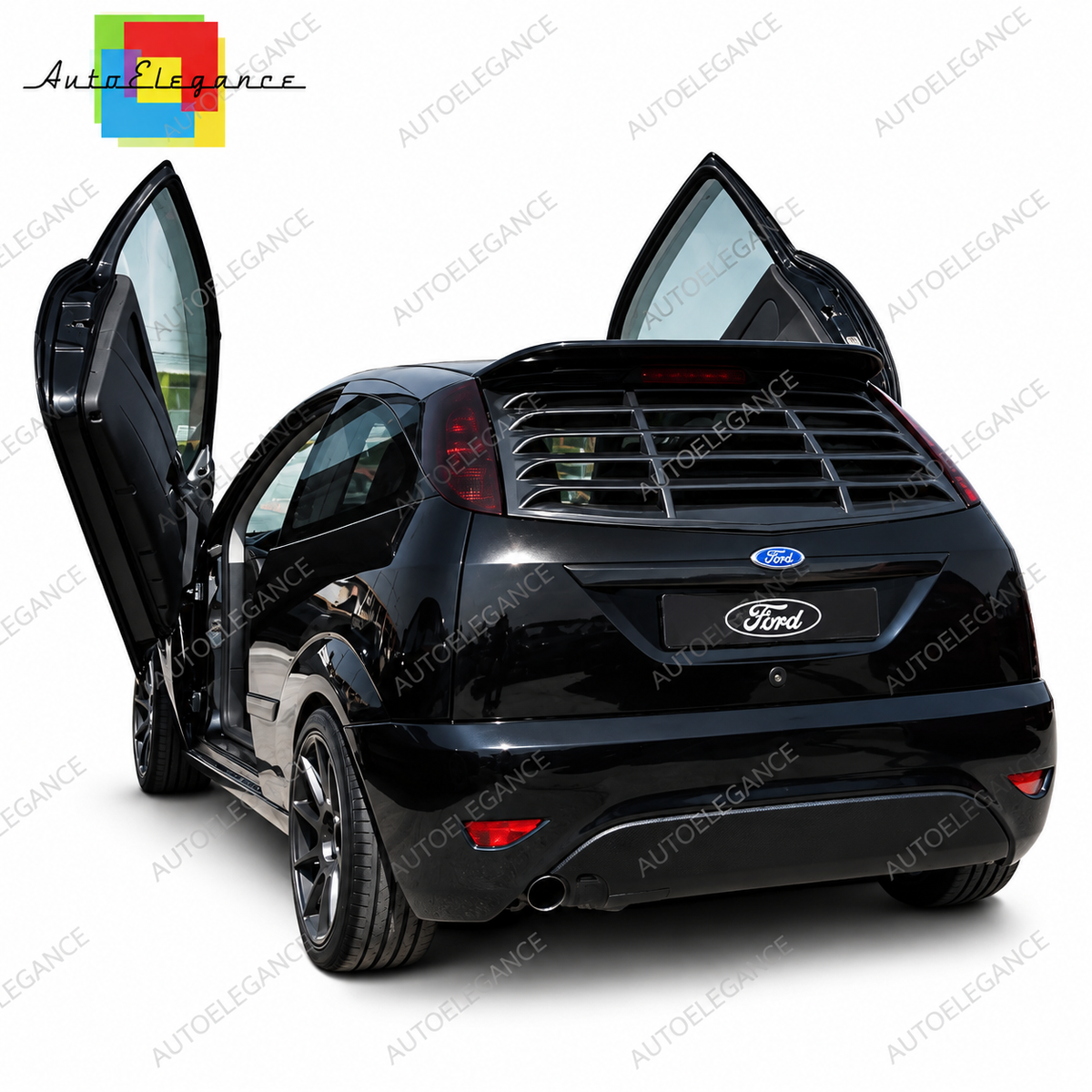 👉ART.10853 Louver lunotto posteriore adatto per Ford Focus 1998-2004 C170 MK1👈
