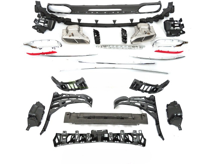 💫ART.7242 Paraurti Posteriore Sportivo PDC per MERCEDES W222 2018-2020💫
