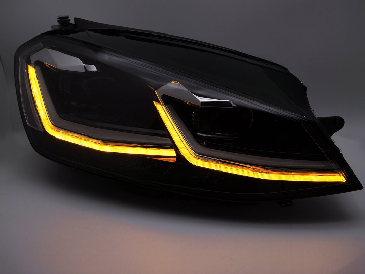 💫ART.4923 Fari Anteriori LED "Silver Line" adatti per VW GOLF 7 2012-2017💫