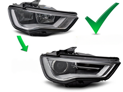 💫ART.4927 FARI ALLO XENO DRL adatti per AUDI A3 8V 2012-2016💫