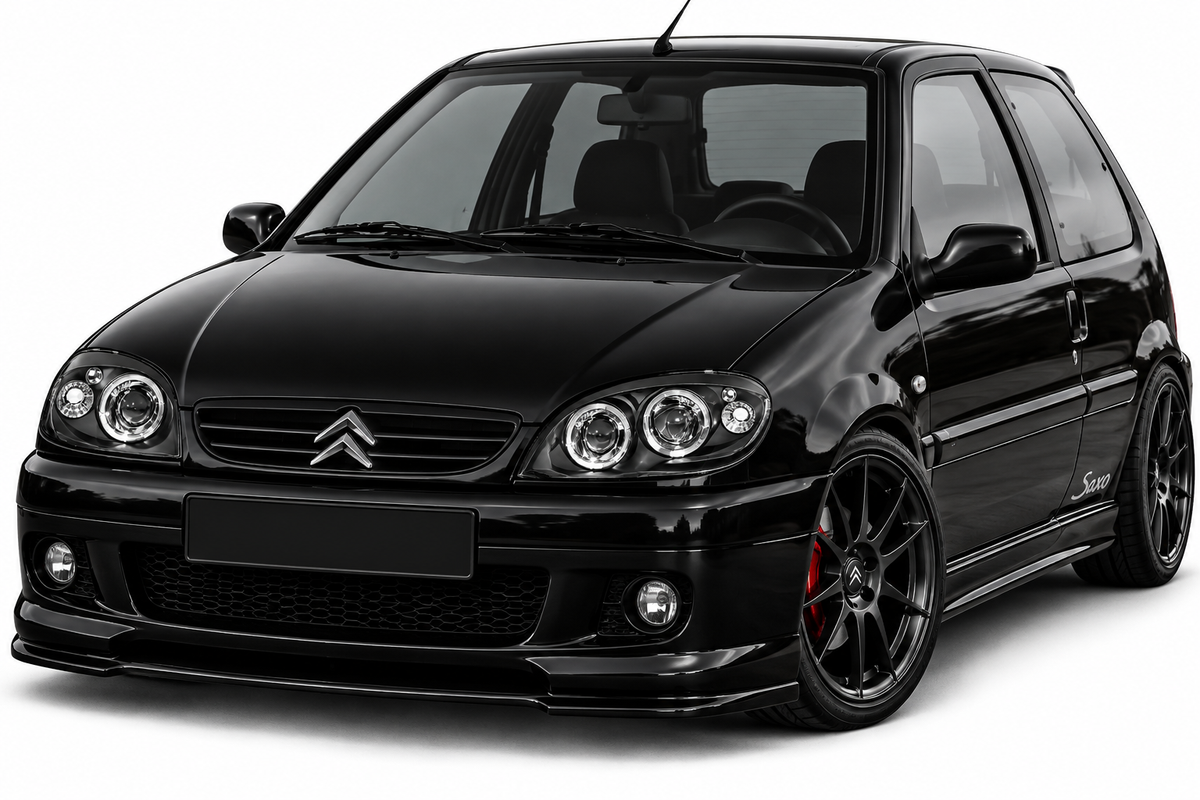 ART.10697 FARI ANTERIORI ADATTO PER CITROEN SAXO 09.99-06.03 NERO