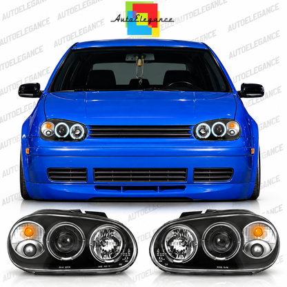 ART.7226 FARI ANTERIORI ADATTO  PER VW GOLF 4 09.97-09.03