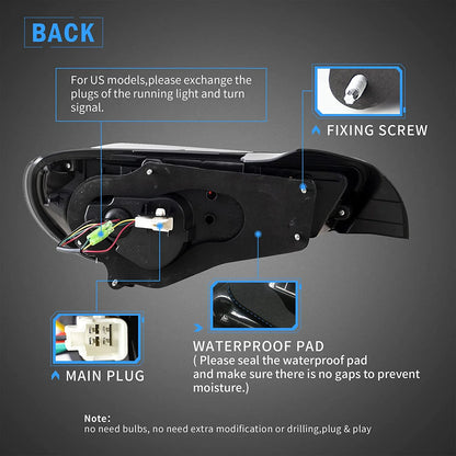 LED Headlights and Taillights fit for Toyota 86 2012-2020 Subaru BRZ 2013-2020 Scion FR-S 2013-2016 