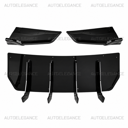 💫Splitter Posteriore + Flaps Nero Lucido Per Cupra Formentor MK1 2020-2024💫