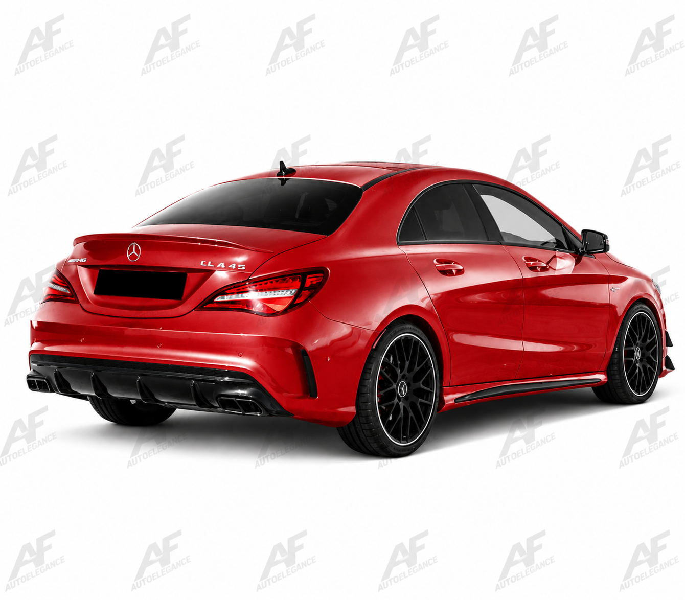 💕DIFFUSORI  MERCEDES CLA W117 AMG NERO LUCIDO   13-19💕