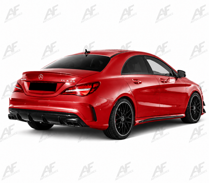 💕DIFFUSORI  MERCEDES CLA W117 AMG NERO LUCIDO   13-19💕