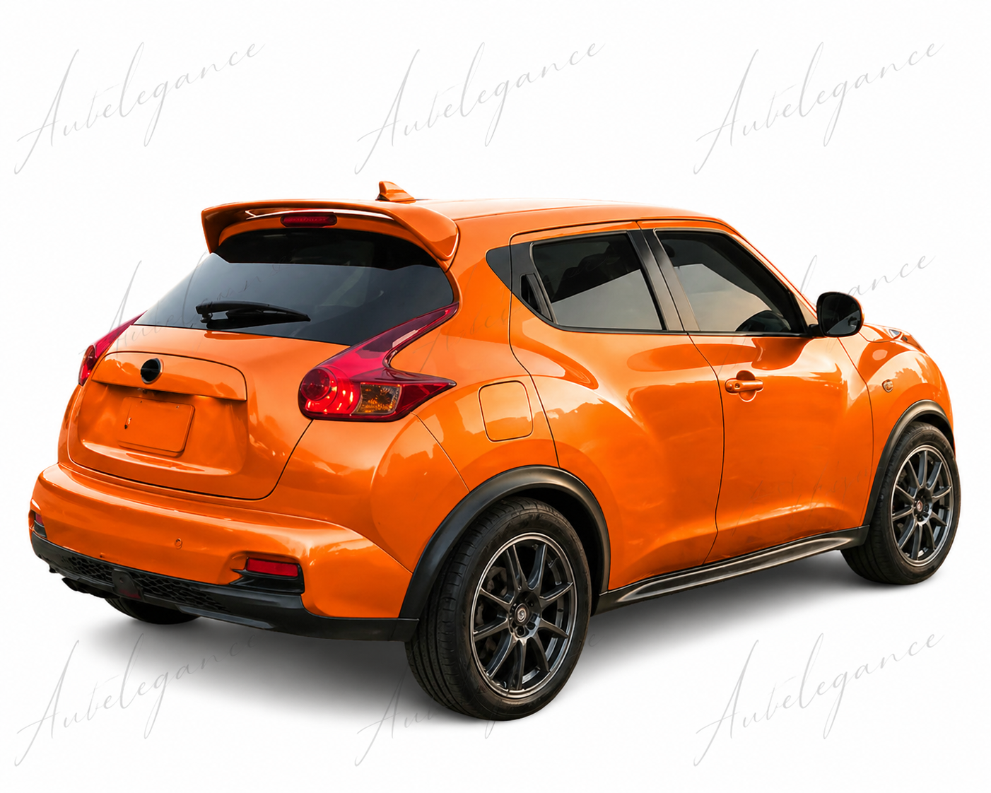 🔥ART.9724 SPOILER POSTERIORE PER TETTO NISSAN JUKE NERO LUCIDO IN ABS 10 -19🔥