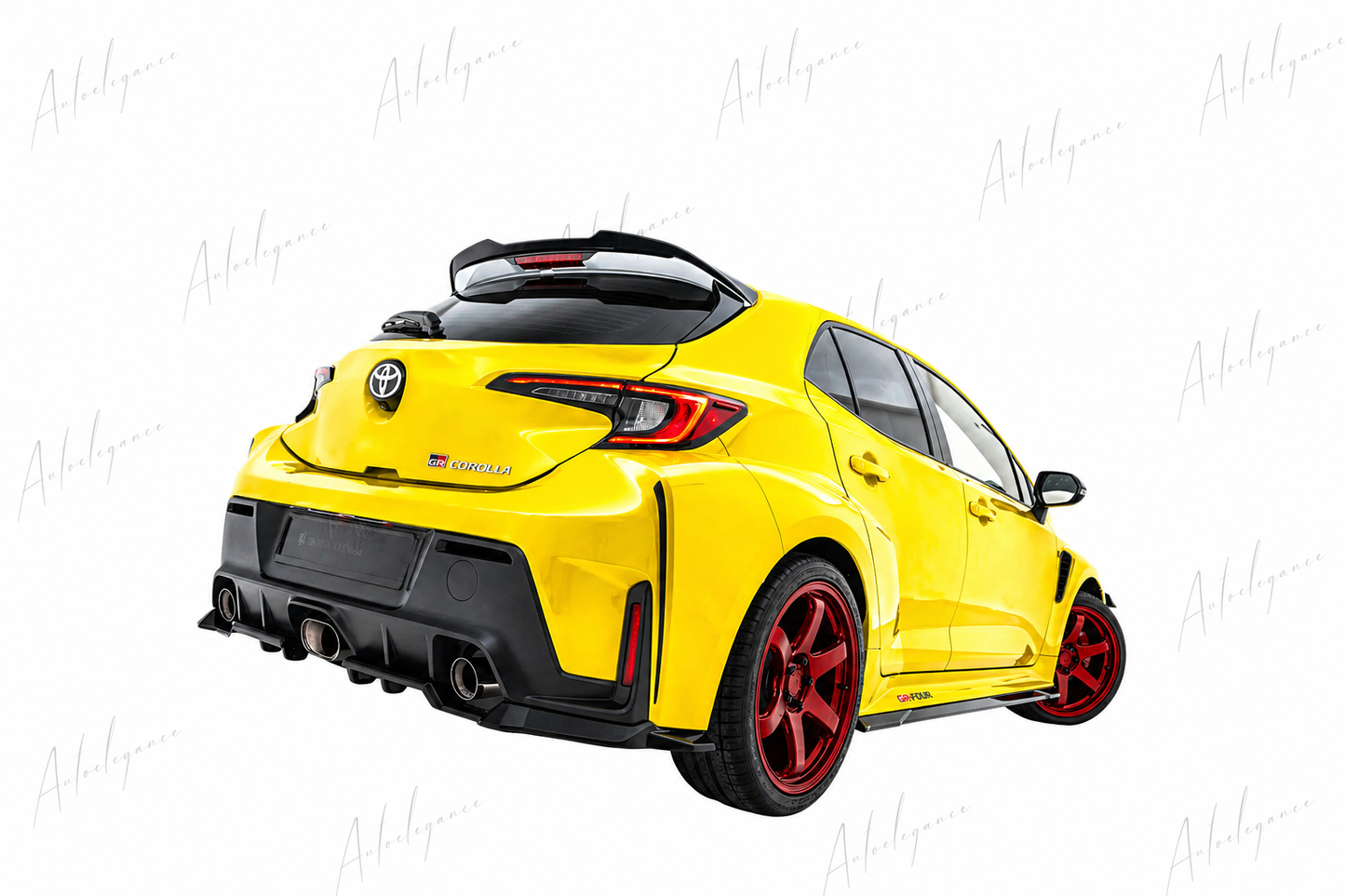 🔥ART.9689 SPLITTER POSTERIORE LATERALI V.1 PER TOYOTA GR COROLLA Mk12🔥