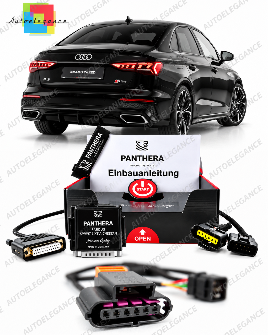 🔥Panthera Pardus Power Pedal Acceleratore Plug & Play per audi A3🔥