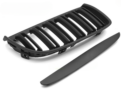 💫ART.7340 GRIGLIA SPORTIVA NERO OPACO DOPPIA BARRA - BMW E90 / E91 05-08💫