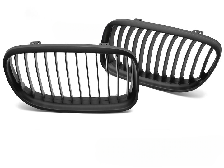 💫ART.7374 GRIGLIA Nero Opaco per BMW Serie 3 E90 / E91 LCI 09-11💫