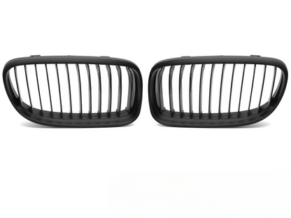 💫ART.7374 GRIGLIA Nero Opaco per BMW Serie 3 E90 / E91 LCI 09-11💫