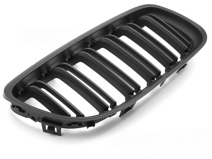 💫ART.7375 GRIGLIA SPORTIVA NERO OPACO DOPPIA BARRA per BMW E90 / E91 LCI 09-11💫