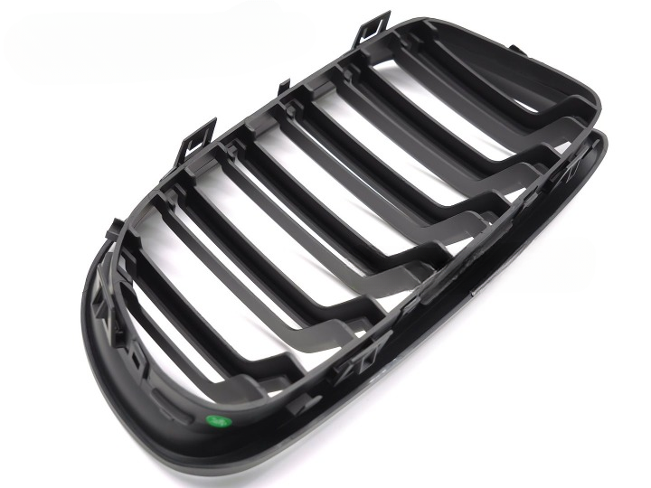 💫ART.7375 GRIGLIA SPORTIVA NERO OPACO DOPPIA BARRA per BMW E90 / E91 LCI 09-11💫