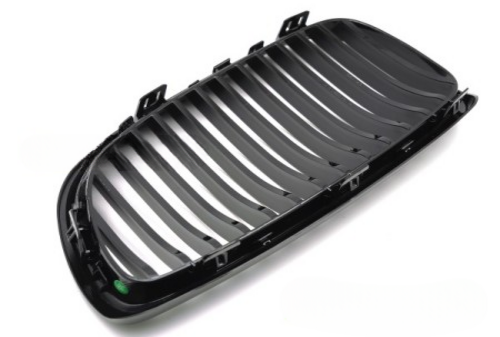 💫ART.7377 GRIGLIA SPORTIVA NERO LUCIDO per BMW E92 / E93 06-10💫