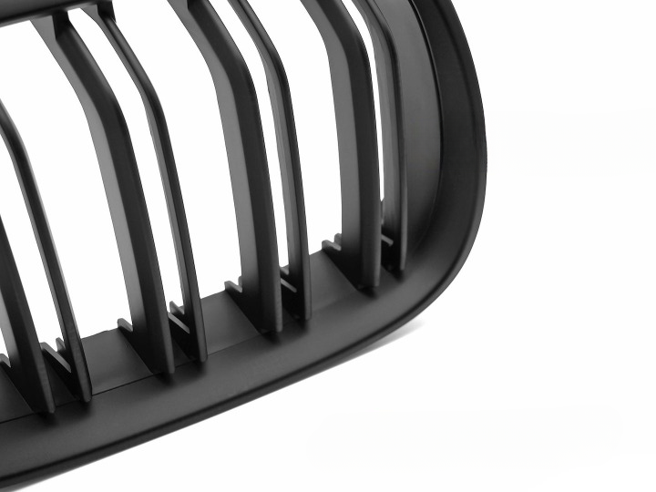💫ART.7383 GRIGLIA SPORT NERO OPACO DOPPIA BARRA per BMW E92 / E93 06-10💫