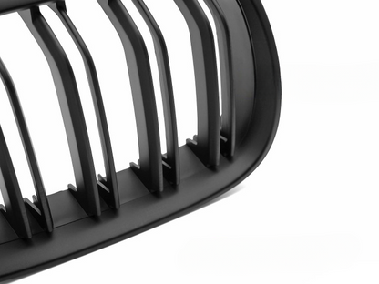 💫ART.7383 GRIGLIA SPORT NERO OPACO DOPPIA BARRA per BMW E92 / E93 06-10💫