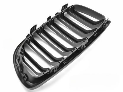 💫ART.7383 GRIGLIA SPORT NERO OPACO DOPPIA BARRA per BMW E92 / E93 06-10💫