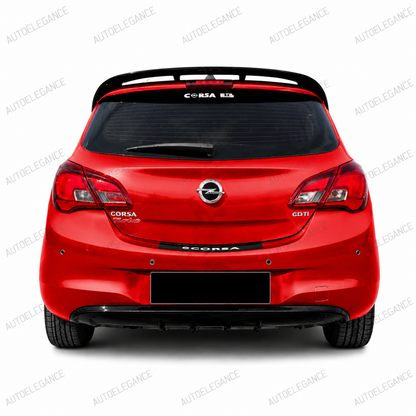 💕ART.2153 SPOILER CORSA E 5 PORTE 2014-2019 NERO LUCIDO💕
