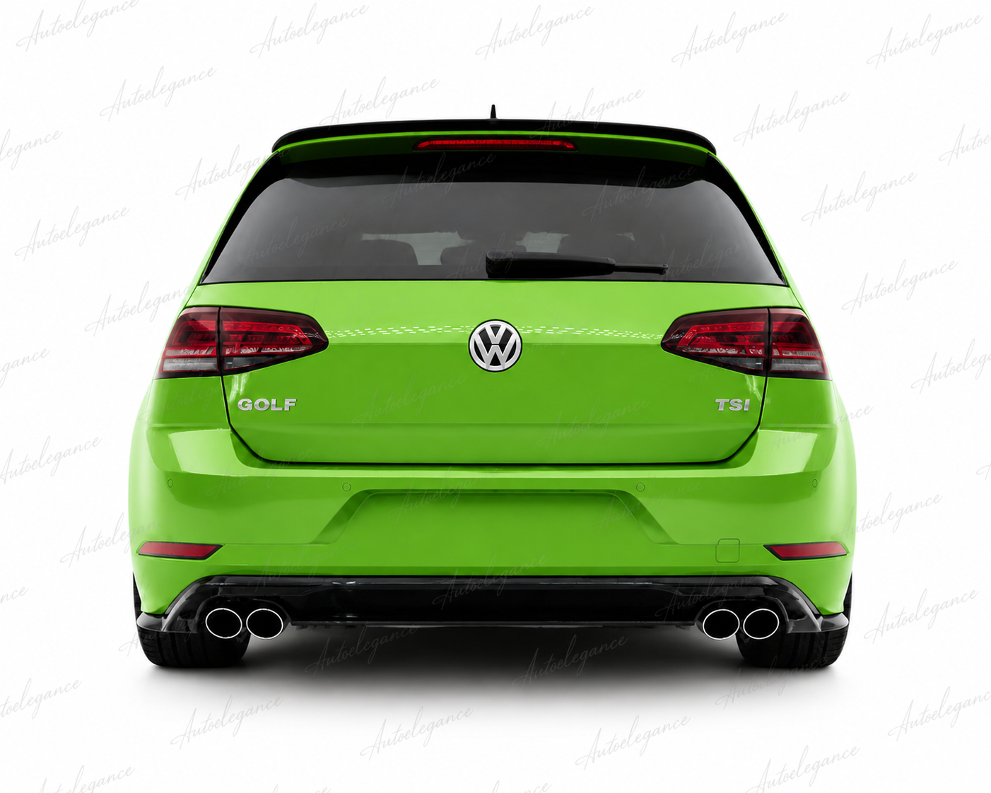 🔥ART.0348 DIFFUSORE ADATTO PER VW GOLF 7.5 2+2 NERO LUCIDO🔥