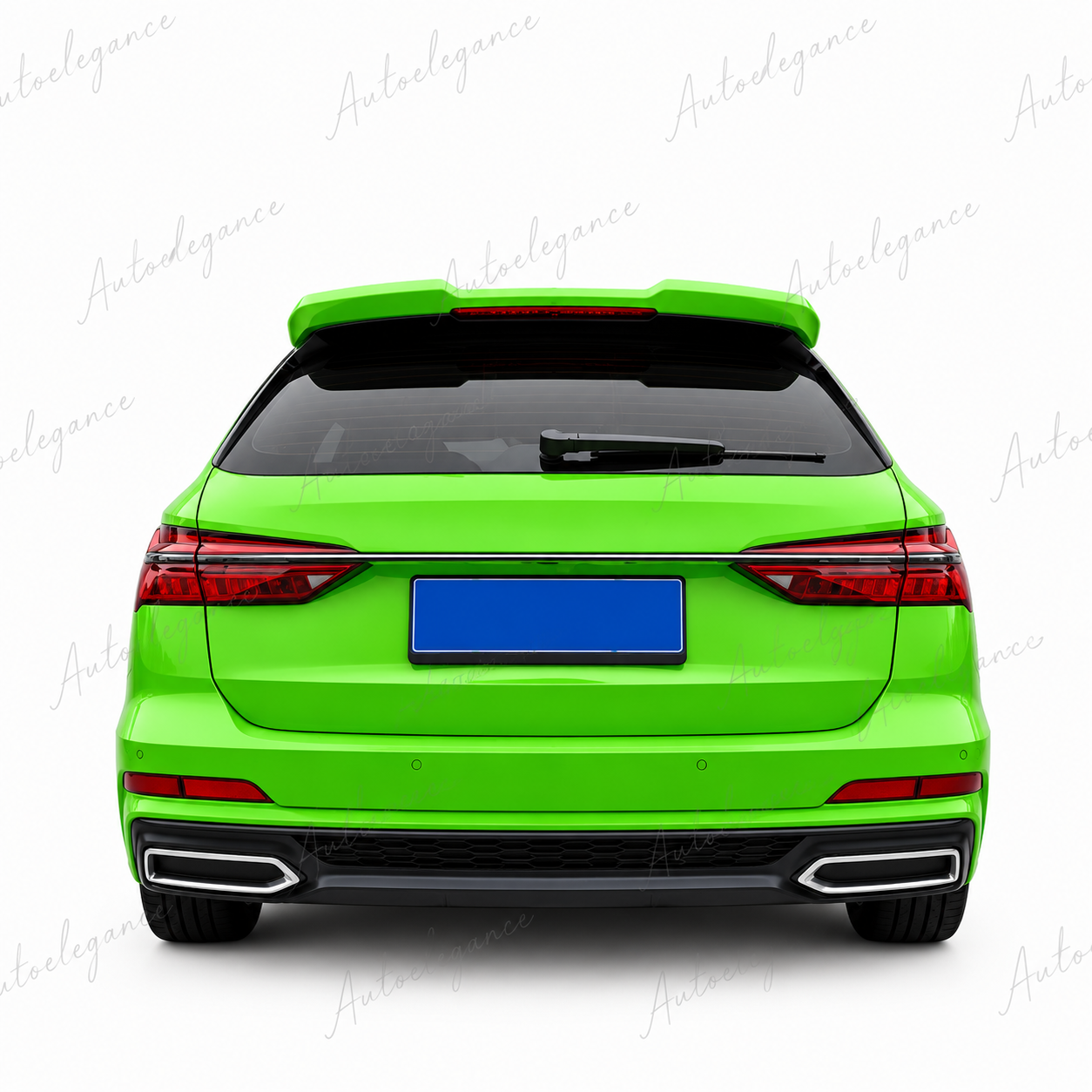 🔥ART.9886 SPOILER POSTERIORE STILE RS6 NERO LUCIDO PER AUDI A6 C8 AVANT 18-24🔥