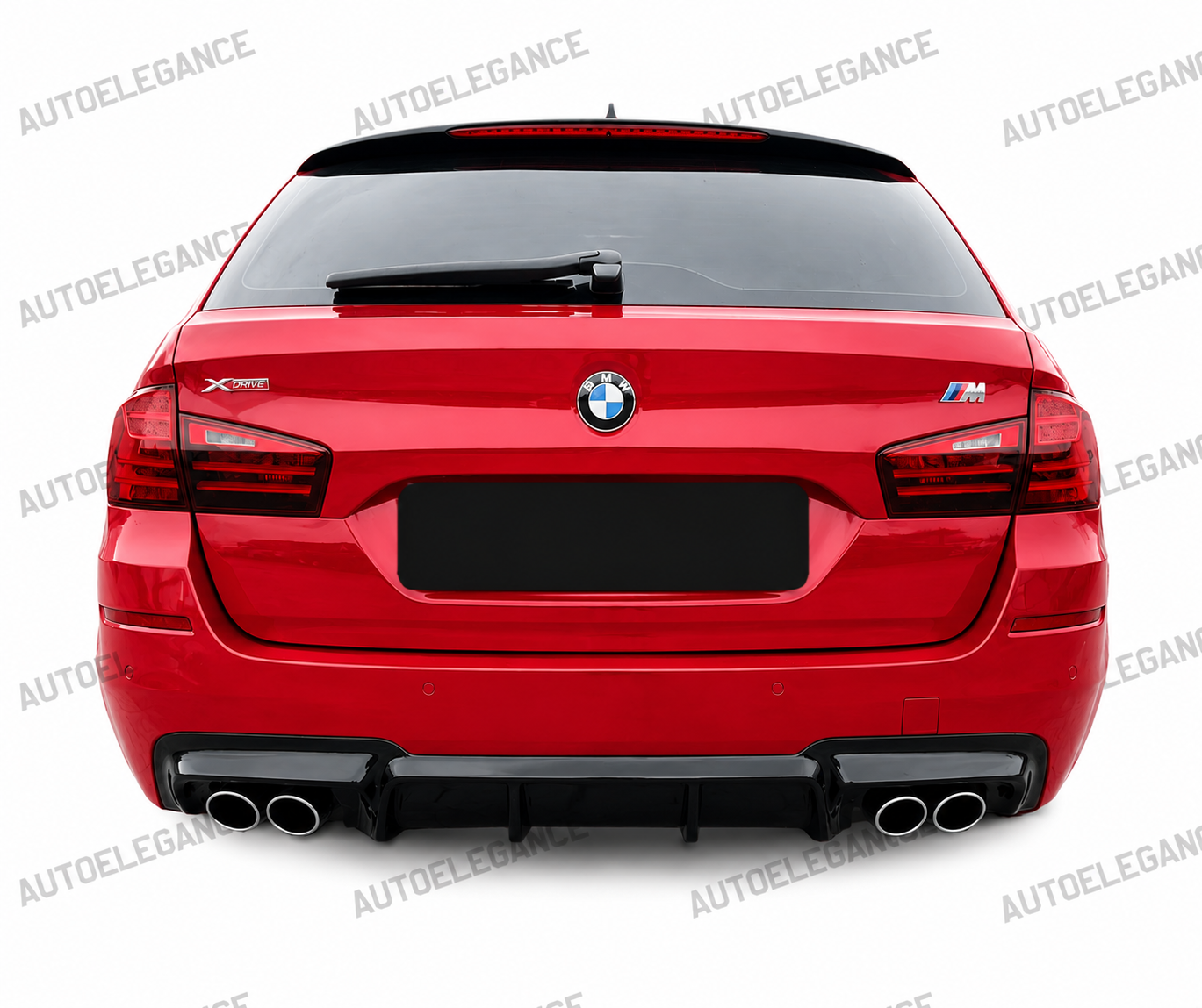 ART. 0086 DIFFUSORE BMW SERIE 5 F10 F11  NERO LUCIDO