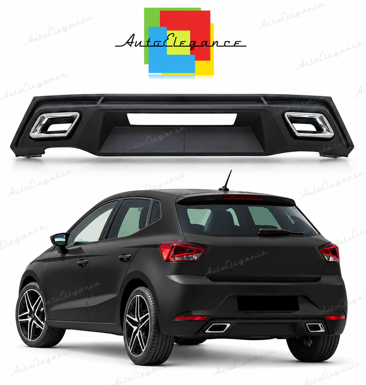 👉Diffusore posteriore adatto per Seat Ibiza MK5 (6F, KJ1) 17-21👈
