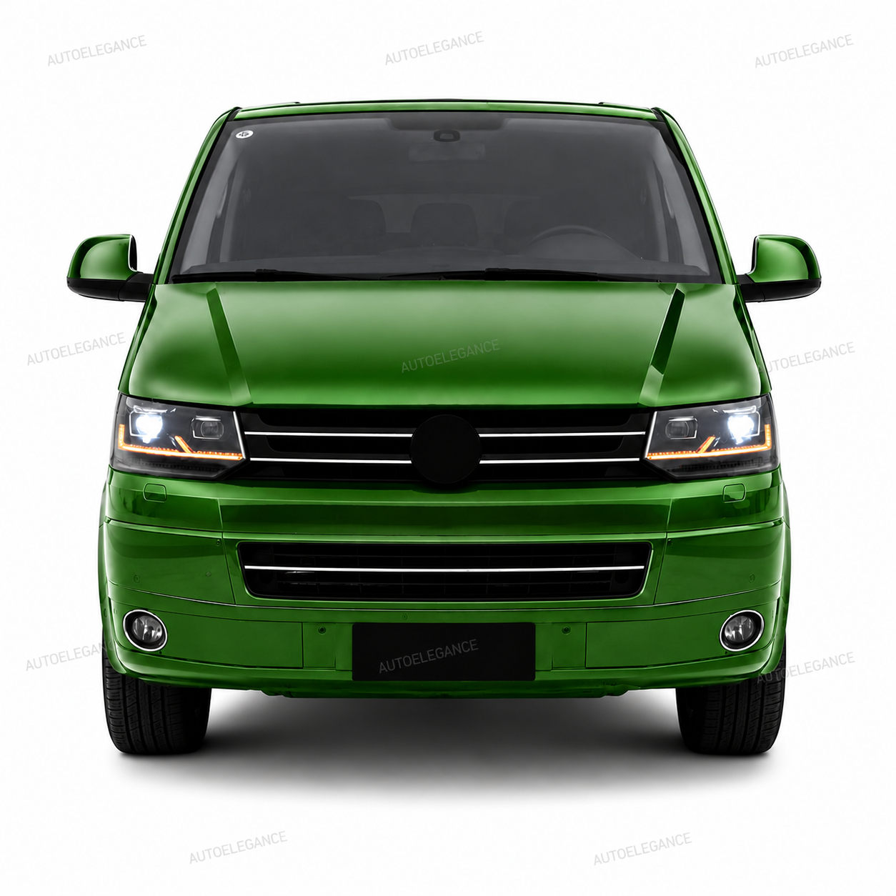 ART.10084 FARI ANTERIORI FULL FULL LED NERO CROMATO - VW T5.1 10-15