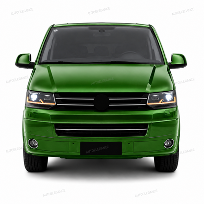 ART.10084 FARI ANTERIORI FULL FULL LED NERO CROMATO - VW T5.1 10-15