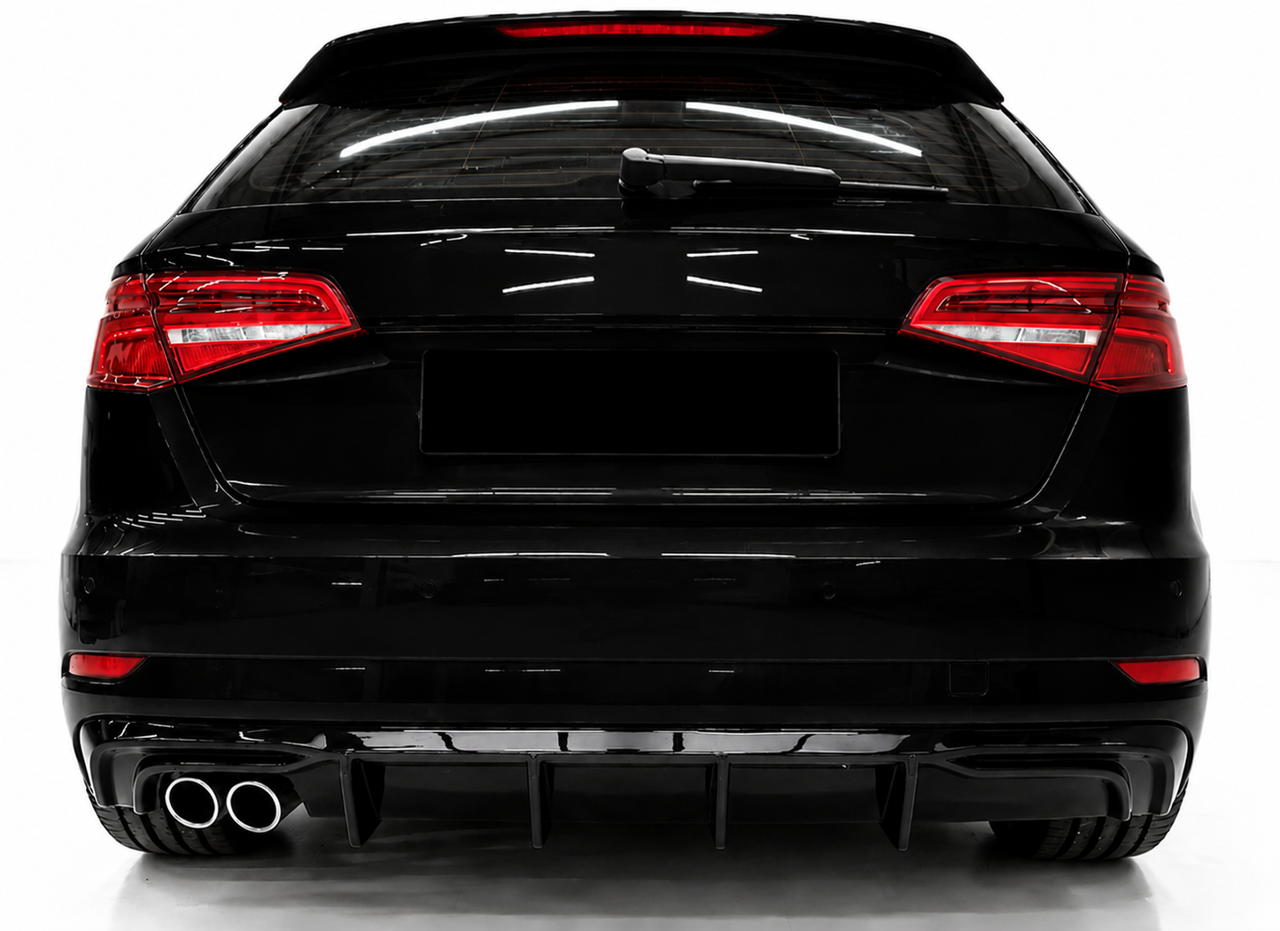 💕ART.1733 Diffusore rs3 per audi a3 8v 2017+ restyling solo paraurti standard💕