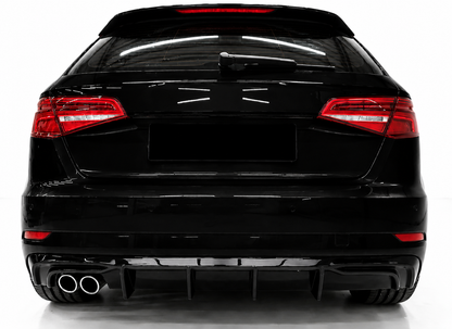 💕ART.1733 Diffusore rs3 per audi a3 8v 2017+ restyling solo paraurti standard💕