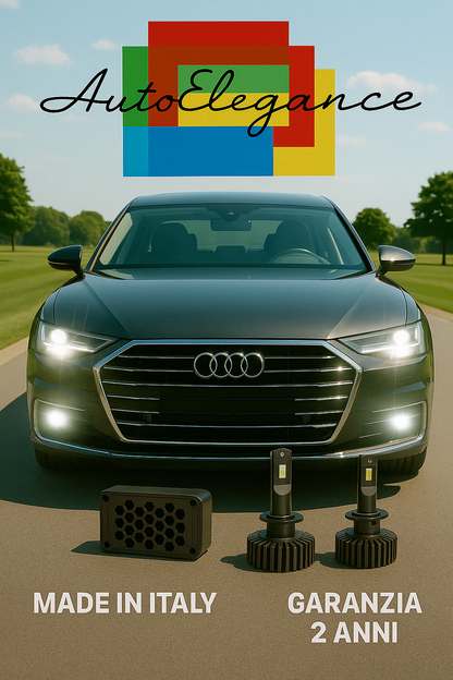 ❤️ KIT LED D3S 6000K BIANCO GHIACCIO ANABBAGLIANTI PER  AUDI A8 ❤️