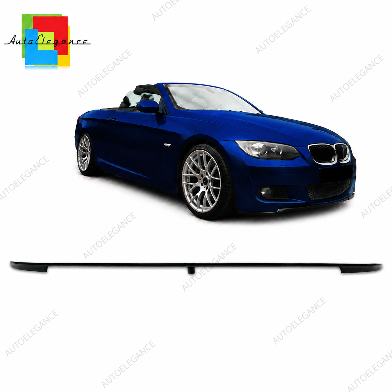 👉Spoiler sul bagagliaio nero lucido adatto per BMW Serie 3 E93 Cabrio 06-13👈