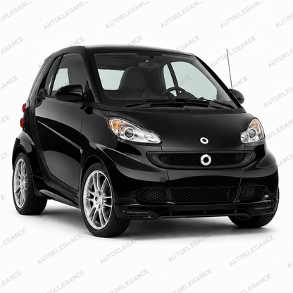 👉ART.10447 Splitter Anteriore Nero/Grezzo Per Smart Fortwo 451 07-12👈