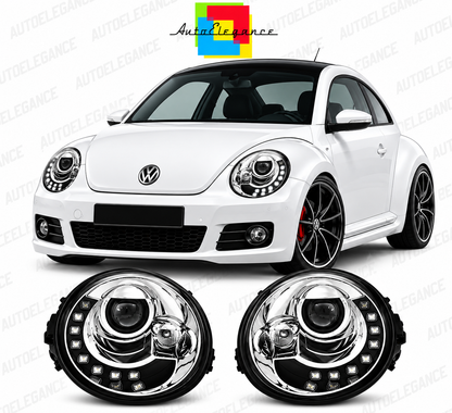 ART.10909 FARI ANTERIORI ADATTO PER VW BEETLE 98-05