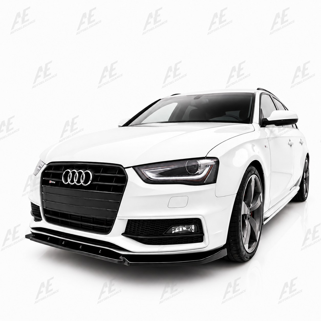 💕ART.9890 Splitter Audi A4 S B8 FL 2012+ nero lucido solo per paraurti sline 💕
